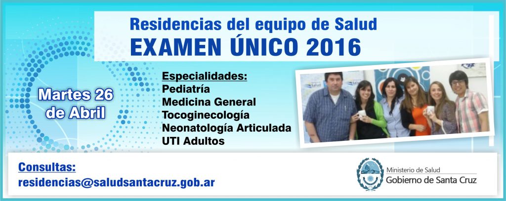 examen unico residencias