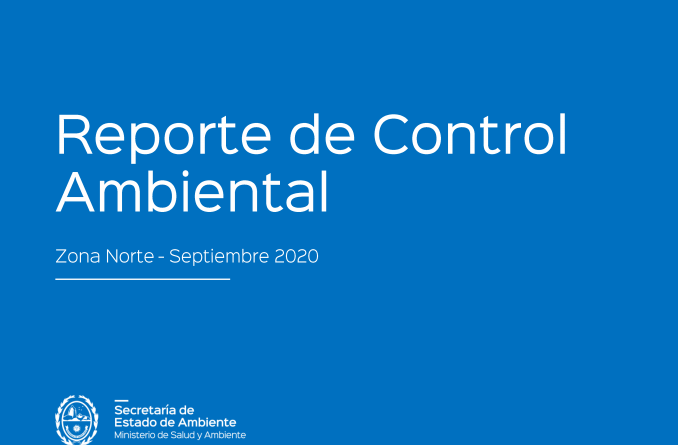 Reporte de Control Ambiental sobre Zona Norte