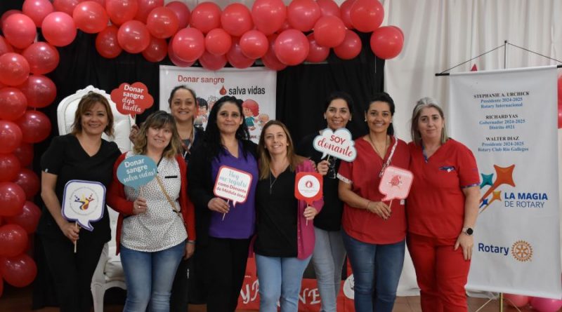 Se realizó la colecta externa “Latinoamérica Unida Dona Sangre”