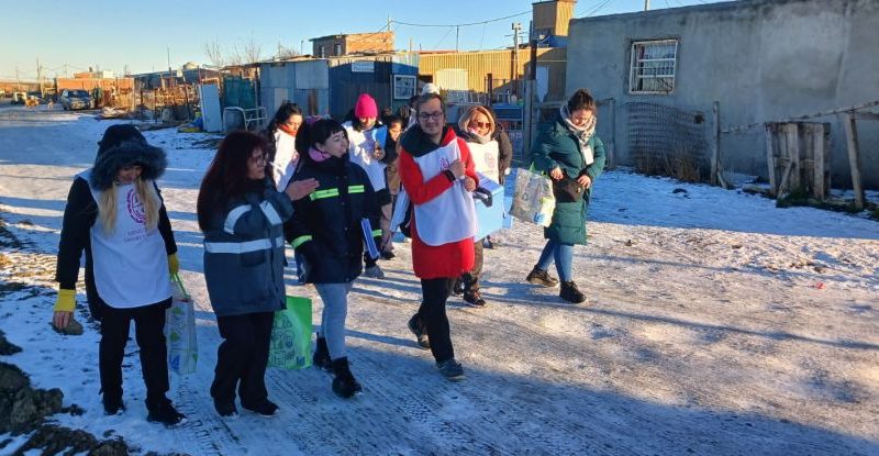 “Estamos con vos”: Salud realizó operativo de vacunación en Río Gallegos