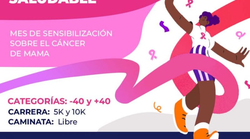 Carrera y caminata saludable por la lucha contra el Cáncer de Mama